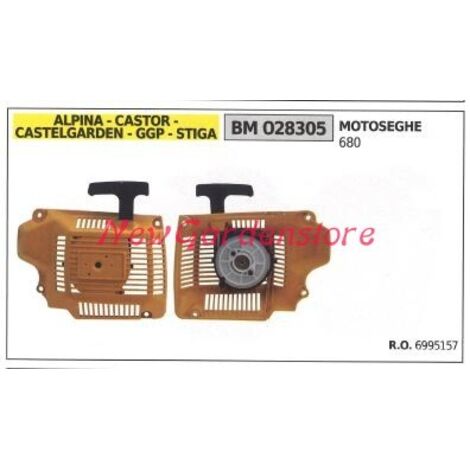 Démarrage moteur tronçonneuse CASTELGARDEN 680 028305 6995157