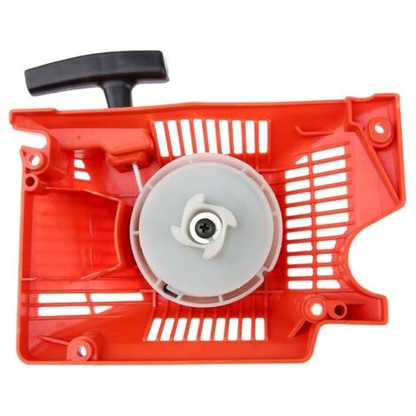 Démarreur à bobine unique 45CC 52CC 58CC pour tronçonneuse 4500 5200 5800 rouge