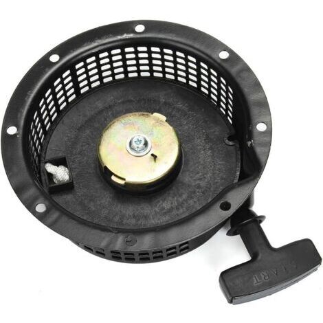 Démarreur à rappel automatique compatible avec le générateur de moteur Subaru Robin Ey28, noir, 1 pièce.