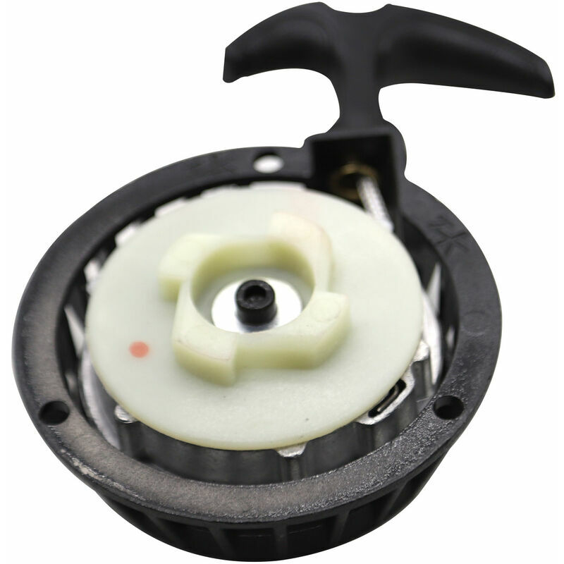 Ensoleille - Demarreur a Rappel Facile Pour 47Cc 49Cc Mini Moto Atv Quad Velo Dirt Pocket Bike Scooter 2 Temps, Noir, Ensoleillé