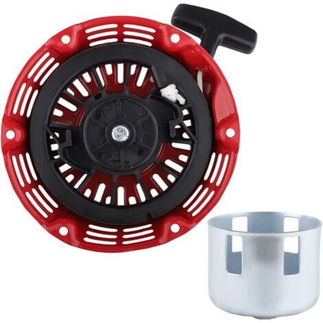 Démarreur à rappel pour moteur Honda GX120, GX160 et GX200 4/5,5/6,5 CV, démarreur à rappel + coupelle de démarrage, pièces de rechange
