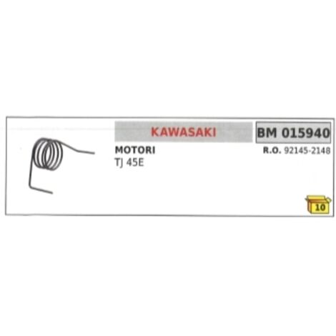 Démarreur à ressort KAWASAKI débroussailleuse TJ 45E 92145-2148