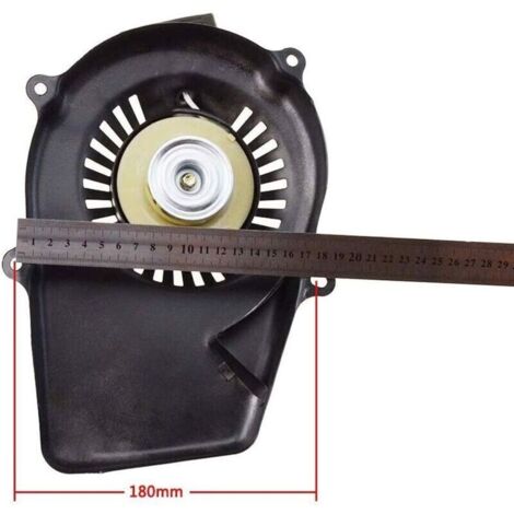 Démarreur à tirette pour Yamaha ET650 ET950 Remplacement pour tondeuse à gazon Recoil Rewind Moteur Générateur Noir