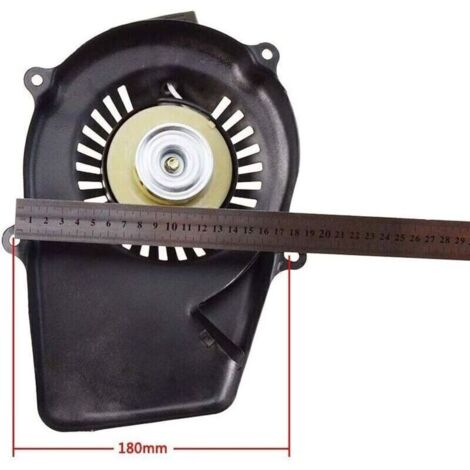 Démarreur à tirette pour Yamaha ET650 ET950 Remplacement pour tondeuse à gazon Recoil Rewind Moteur Générateur Noir