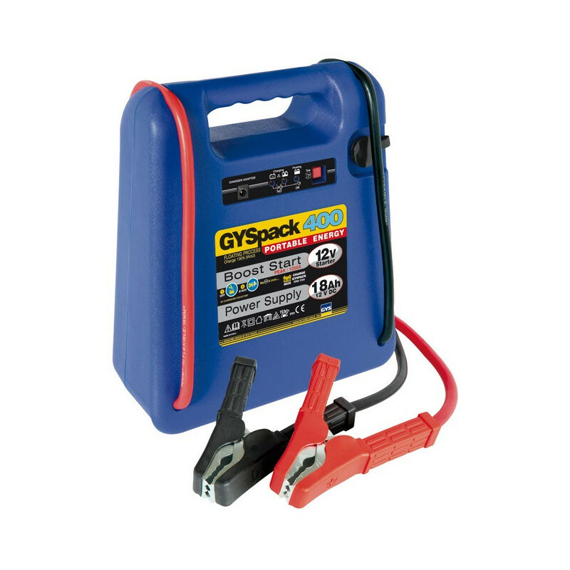 Démarreur autonome 12V 18Ah 2 en 1 pack 400 - GYS