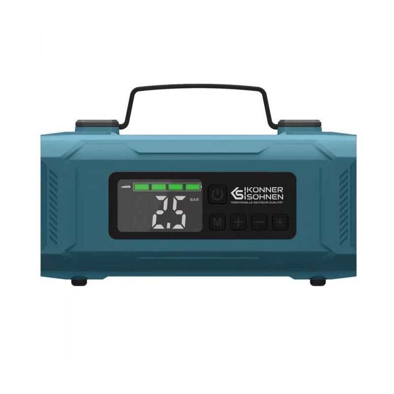 Könner&söhnen - Démarreur avec compresseur à batterie - batterie 14800 mAh Könner Söhnen, ks JSP-2000