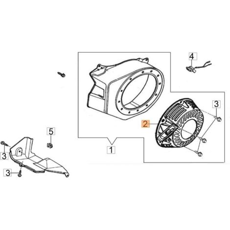 DÉMARREUR COMPLET EMAK ORIGINAL L66150636