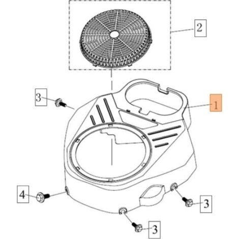 DÉMARREUR COMPLET EMAK ORIGINAL L66151026