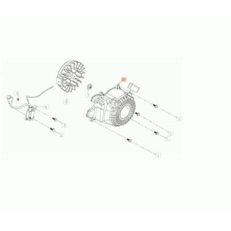DÉMARREUR COMPLET EMAK ORIGINAL L66151822