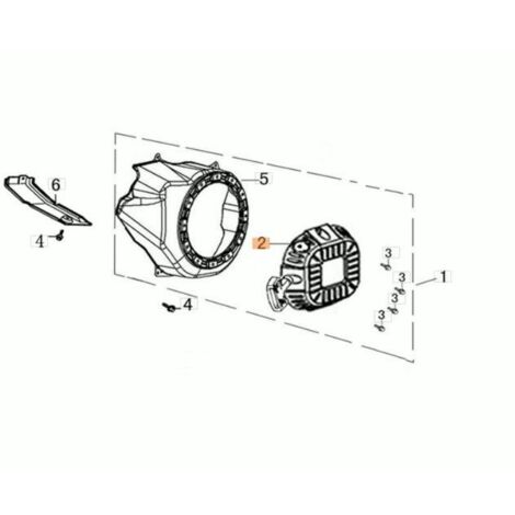 DÉMARREUR COMPLET EMAK ORIGINAL L66151857