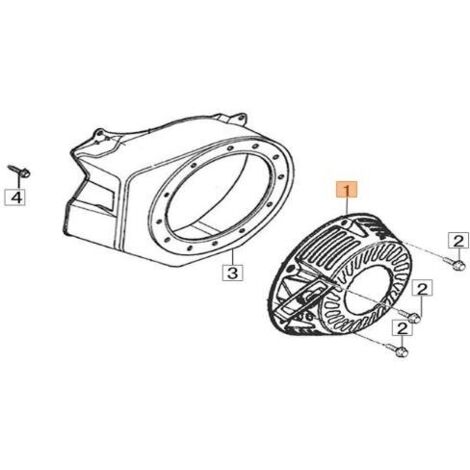 DÉMARREUR COMPLET EMAK ORIGINAL L66152118