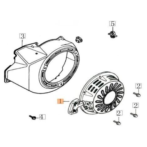 DÉMARREUR COMPLET EMAK ORIGINAL L66152429