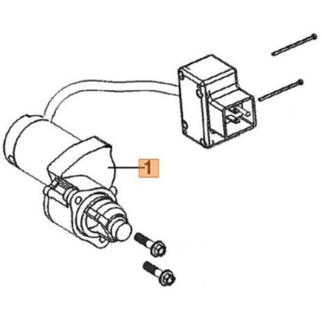 DÉMARREUR (DÉMARREUR) ORIGINAL EMAK L66150596