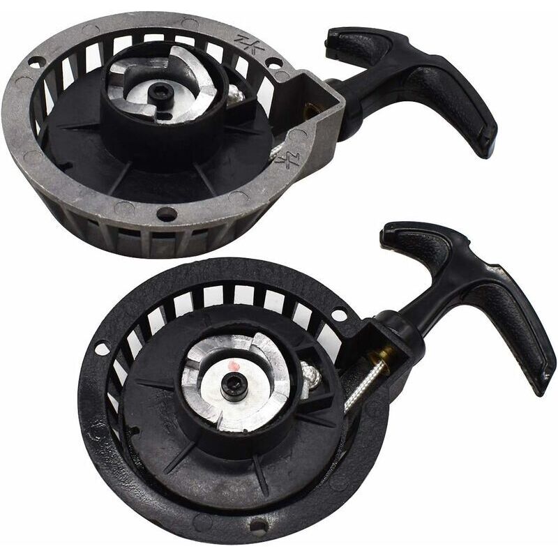 Linghhang - Démarreur facile à tirer, Tianer 2 pcs Mini démarreur à traction en alliage Booster Démarreur à rappel Démarreur à traction facile