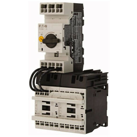 Démarreur inverseur 380V 415V: 0.25KW Ir 0.63 1 A 24V DC Bornes Push In 000199597 EATON MSC R 1 M7(24VDC) PI
