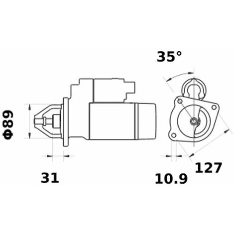 demarreur is0730 fendt (moteur man) 24v 4kw -