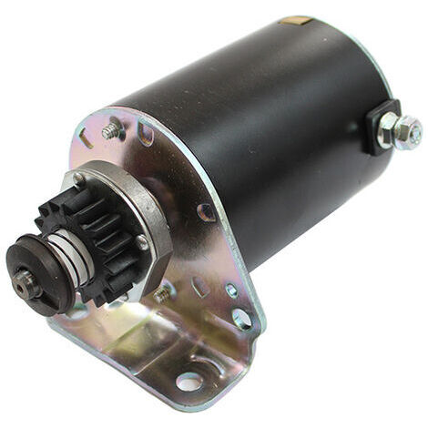 Démarreur moteur Briggs et Stratton – Pignon plastique 16 dents – Longueur 108mm – Compatible modèles 499521, 795121, 497401