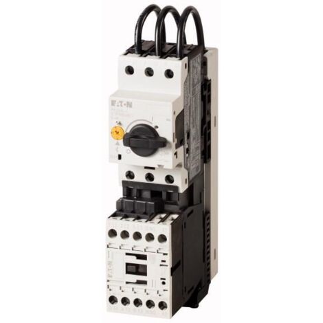 Démarreur-moteur direct + adaptateur pour MSFS,3pole,5.5 kW/400 V/AC-3,100 kA,DC 000191112 EATON MSC-DM-12-M12(24VDC)/MSFA
