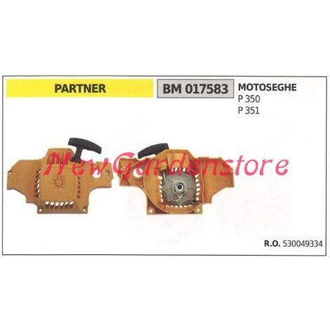 Démarreur moteur PARTNER tronçonneuse P350 351 530-049334 Husqvarna