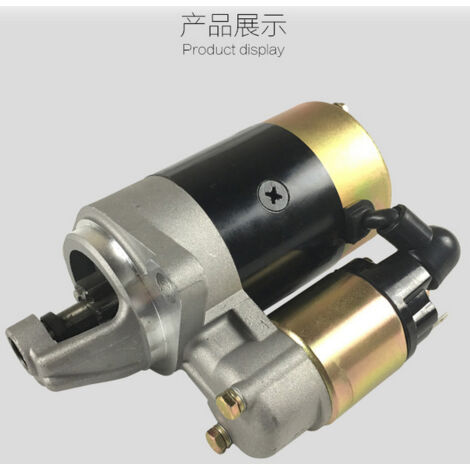 Démarreur pour moteur diesel Yanmar 186F/178F/170F/L100 / Démarreur électrique / Démarreur pour moteur diesel