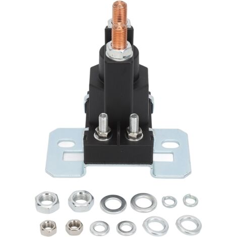 Démarreur Solénoïde 150A Haute Performance pour Tondeuse à Gazon et Véhicule 12V avec Bobine en Laiton