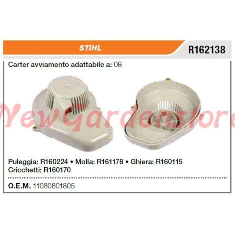 Démarreur STIHL pour tronçonneuse 08 R162138