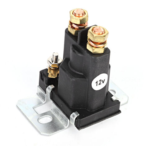 Démarreur universel de voiture, 4 broches 12V AMP 500A, interrupteur marche/arrêt, double isolateur de batterie, relais