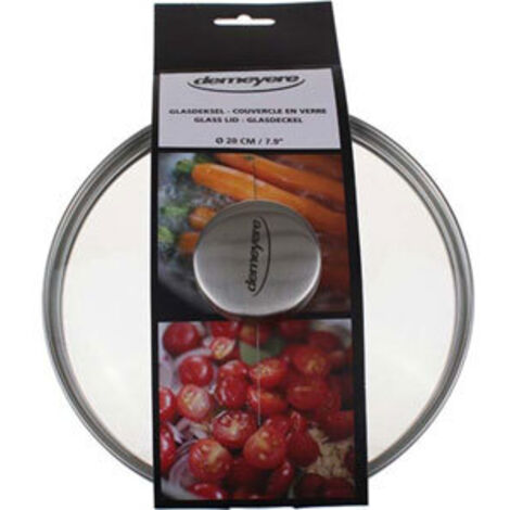 Demeyere - couvercle en verre 20 cm - 6520 - 5412191065204