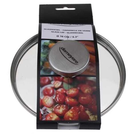 Demeyere Deckel, 16 cm rund Glas (40850-752-0)