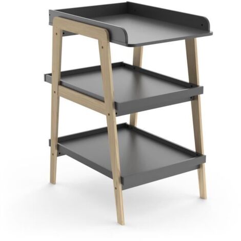Demeyere TSUGA table à langer gris graphite robuste