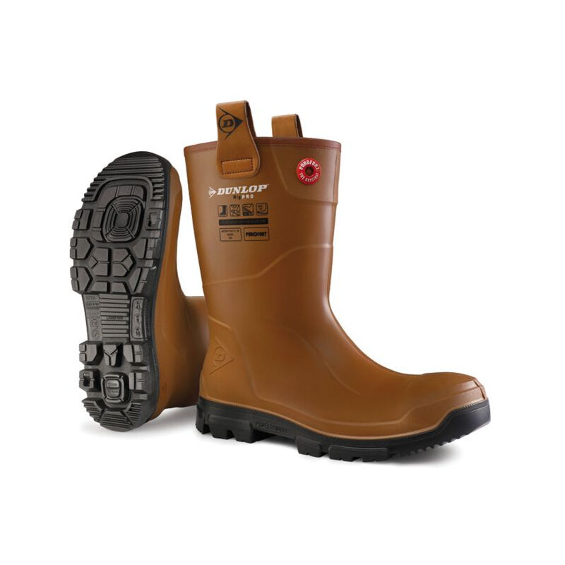 Demi Bottes De Securite Rigpro S5 Marron P.40
