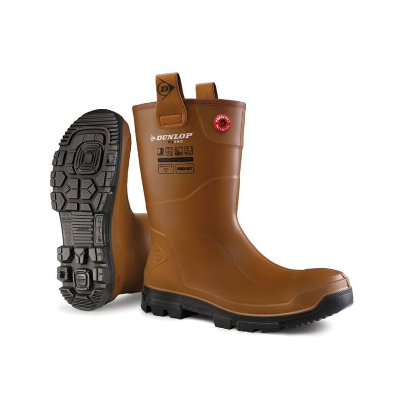 Demi Bottes De Securite Rigpro S5 Marron P.41