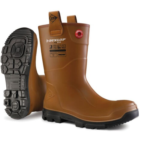 Demi Bottes De Securite Rigpro S5 Marron P.45