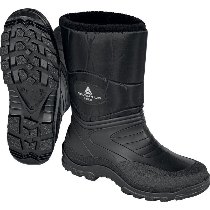Demi-bottes fourree en pvc freeze noir Delta Plus FREEZNO0 38