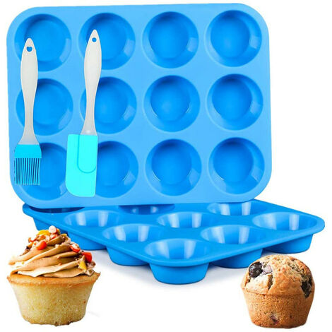 Demi Boule Sphère Silicone Gateau Moule Muffin Chocolat Biscuit Cuisson Moule Décor