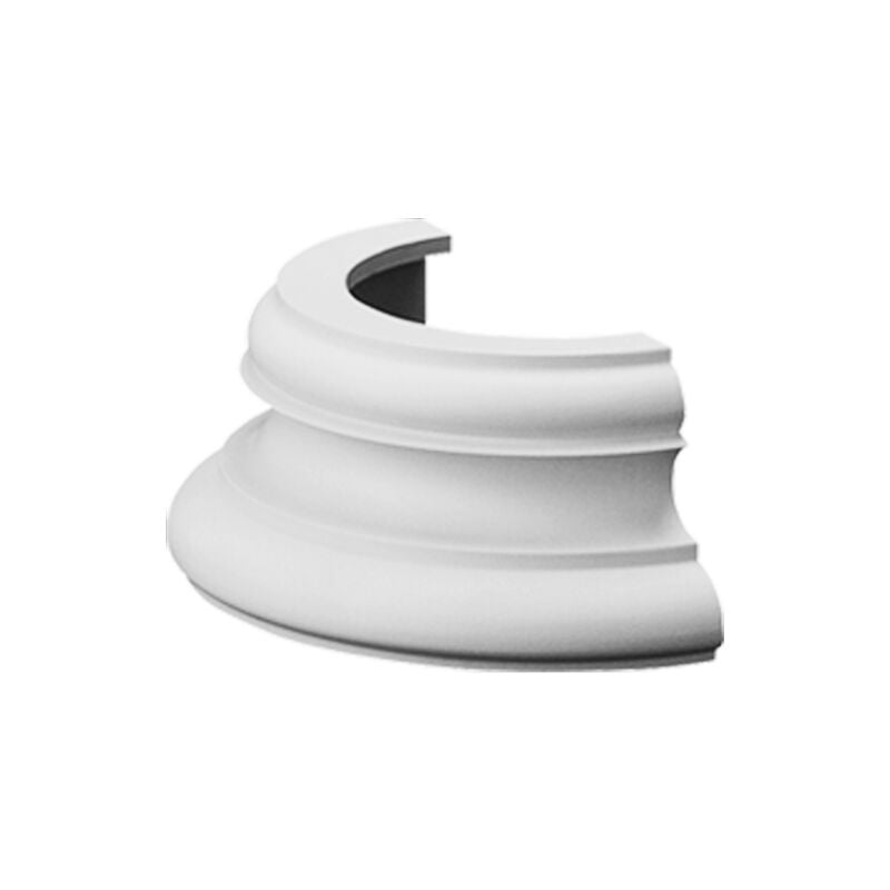 Orac - K1151 Socle pour demi-colonne polyuréthane Decor