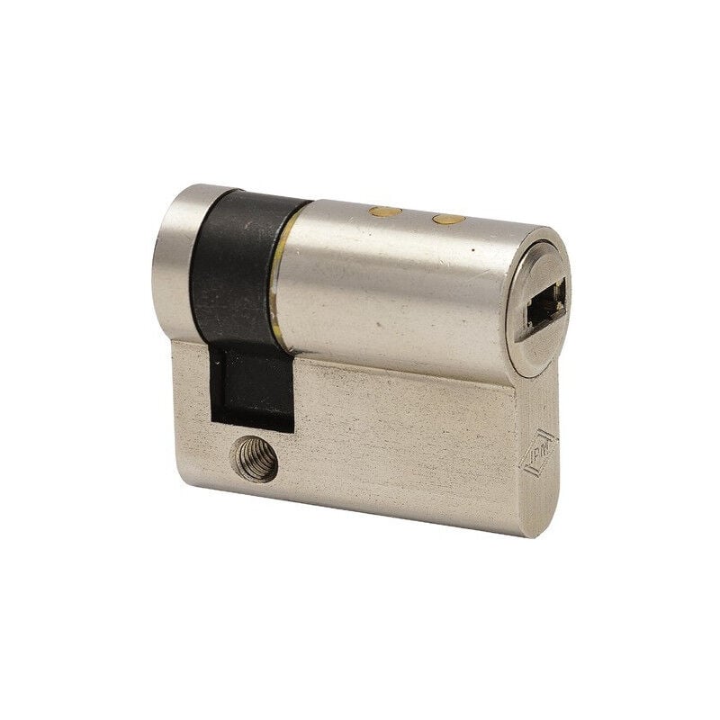Demi-cylindre européen 30 x 10 mm cisa nickelé Argent Sur numéro BY2670 n/a