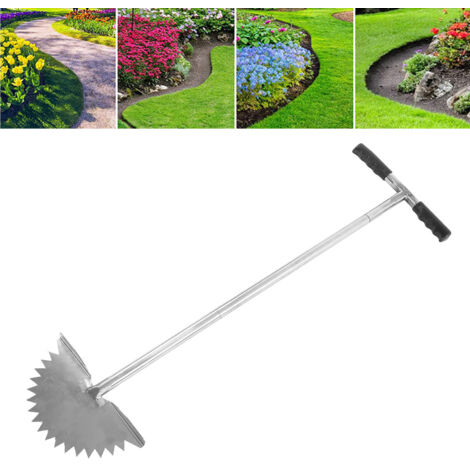Demi-Lune Pour Tonte de Pelouse - Outil de Jardinage pour Allées, Aménagement Paysager et Parterres - KZQ