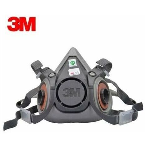 Demi-masque classique réutilisable 3M 6200, Certifié EN sécurité,