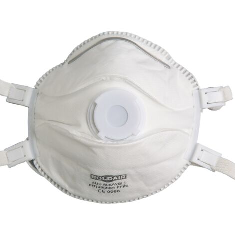 Masque Visage De Chanteur Protec A344 Taille M - Triple Couche Coton - Respirable Et Lavable - Pour Vocalisation - 9