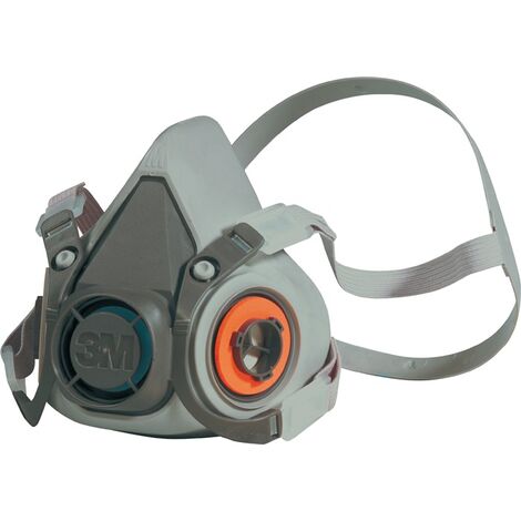 Demi-masque de protection respiratoire 6200 – Série 6000 EN 140 sans filtre M 3M 7000146847