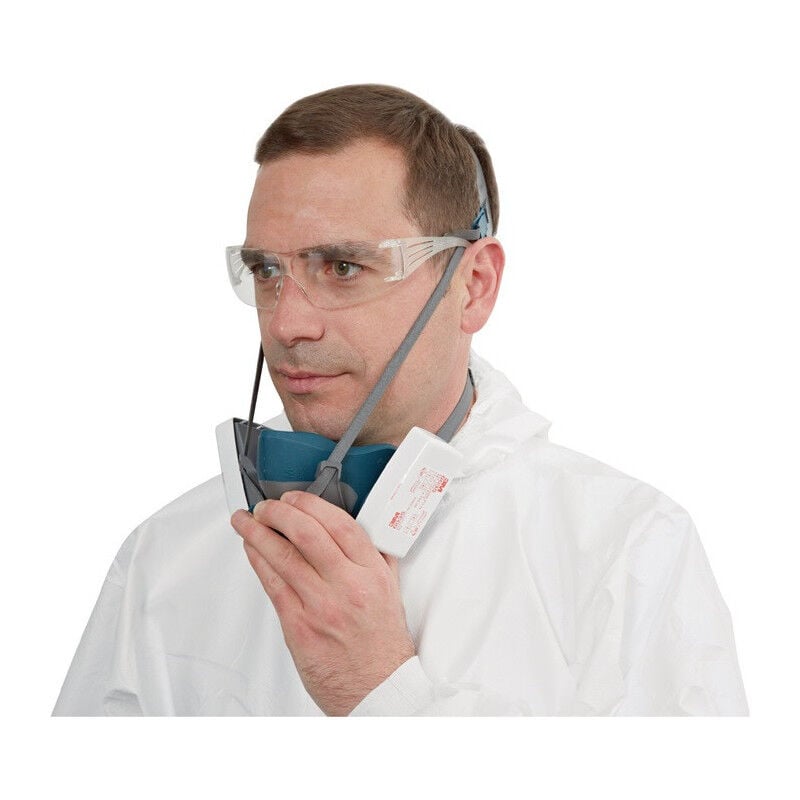 Demi-masque de protection respiratoire 6500QL-Série 6500 en 140 sans filtre m 3M