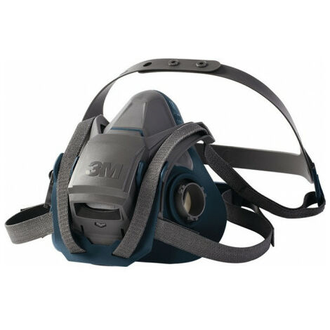 Demi-masque de protection respiratoire 6500QL-Série 6500 EN 140 sans filtre M 3M