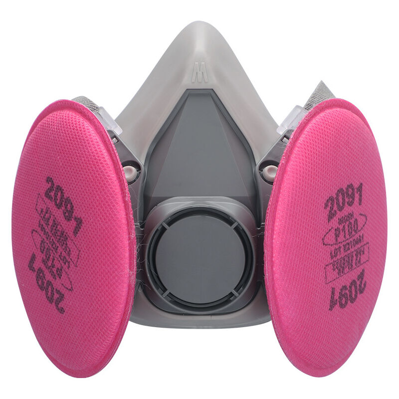 Demi-masque réutilisable contre la poussière, les particules, le pollen, la peinture au plomb, largement utilisé dans la peinture, la décoration, la