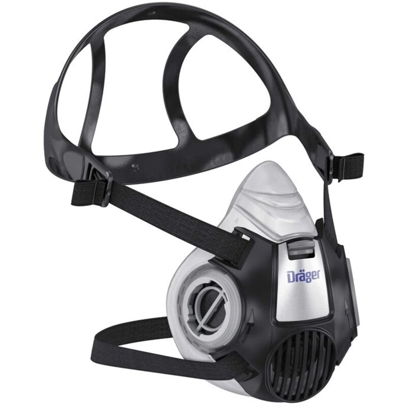 Dräger X-plore 3300 Masque de protection respiratoire réutilisable Demi-masque en taille s, sans filtres