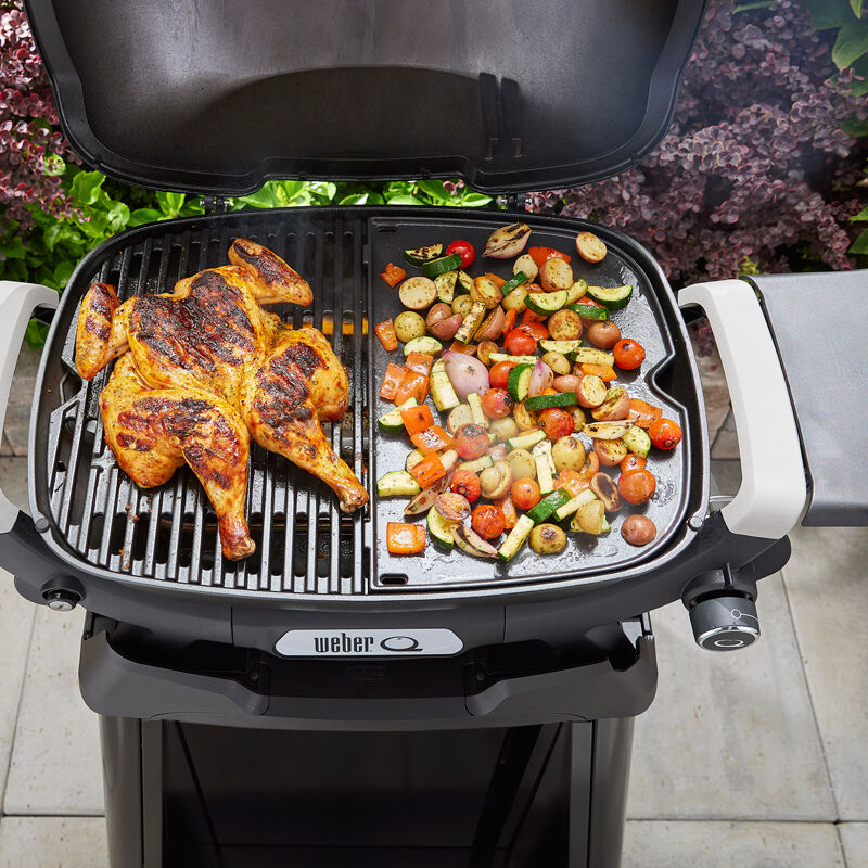 Demi plancha pour barbecue à gaz Weber q 2000N