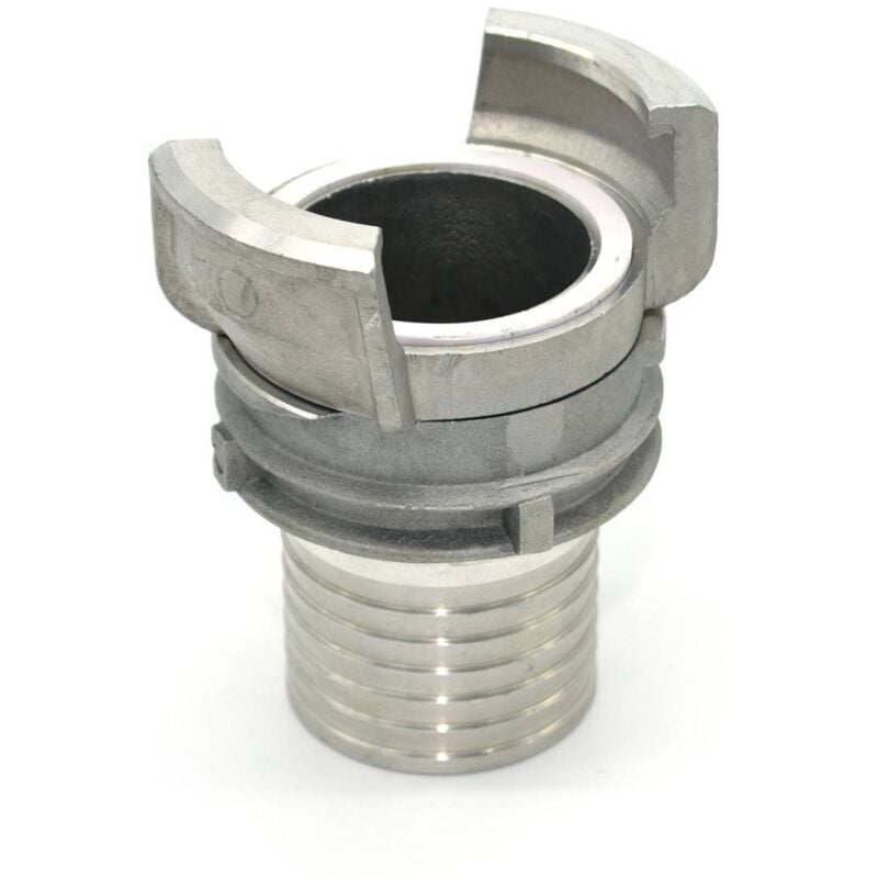 Demi raccord symétrique Guillemin, pompier, à douille annelée - aluminium dn 50 x 55mm