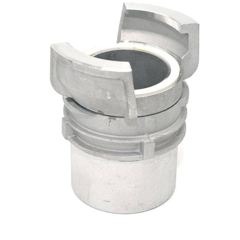 Demi raccord symétrique Guillemin, pompier, à verrou à douille filetée femelle en aluminium dn 100 x 4'' bsp