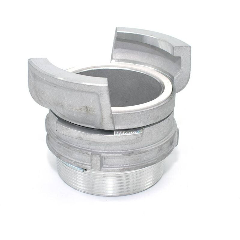 Demi raccord symétrique Guillemin, pompier, à verrou à douille filetée mâle dn 100 x 3'' bsp