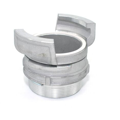 Demi raccord symétrique Guillemin, pompier, à verrou à douille filetée mâle - DN 150 x 6'' BSP